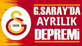 GALATASARAY'DA AYRILIK ! BEKLENMEYEN GELİŞME..