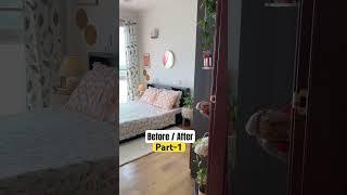 Before-After Home Makeover Part-1#shorts #youtubeshorts #beforeandafter #homedecor #transformation