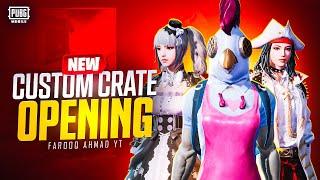 Custom Crate Opening |  PUBG MOBILE 