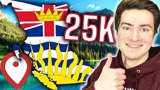 BRITISH COLUMBIA - Canada GeoGuessr 25K Speedruns | Episode 2