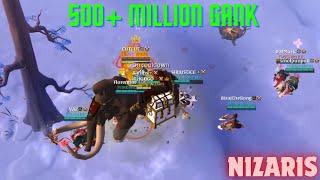 MAMMOTH + 500 MILL GANK || JUICY KILLS ONLY || ALBION ONLINE GANKING || NIZARIS