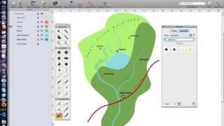 Map Points of Interest with Sequence Markers and Ortelius Map Illustration Software