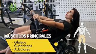 Hip Thrust en Máquina  [ Ejercicio para Glúteo ] 