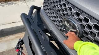 2018 Toyota Tundra Warn ascent 100472 grill guard