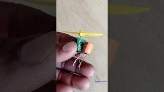 Learn to Speed up  a DC motor | energy Tricks #electronics#shorts#shortsfeed