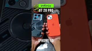 Infinix GT 20 Pro Vs Iphone 13️ #shorts #infinixgt20pro #iphone13