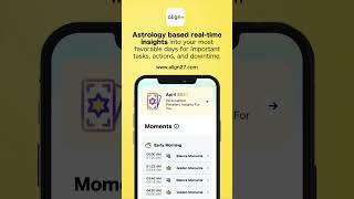 Astrology based real-time insights for your day
