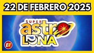 Resultado ASTRO LUNA sabado 22 de Febrero de 2025