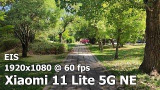 Xiaomi 11 Lite 5G NE - EIS, FHD (1080p) 60 fps camera video sample