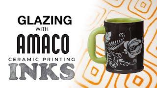 Ceramic Inks! Glazing With Amaco