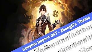 Genshin Impact OST - Zhongli the Listener (Flute)