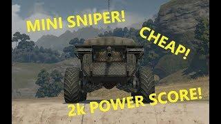 Crossout Lets Build! Budget mini sniper!