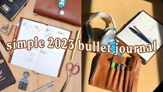 Simple 2023 Bullet Journal Setup | Work or Teacher Bujo 