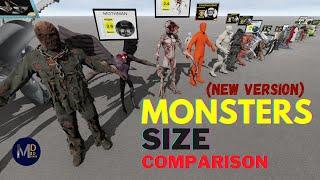 MONSTER size Comparison 3D  (New Version 2.0)