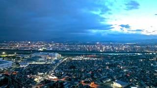 Evening walk in Atsugi, Kanagawa - from city to country side・4K HDR