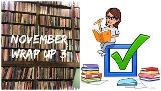 November 2023 Wrap Up 3: Statistics & Readathons | #nonfictionnovember #booktrovertbingo