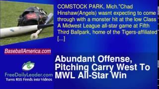 Abundant Offense, Pitching Carry West To MWL All-Star Win