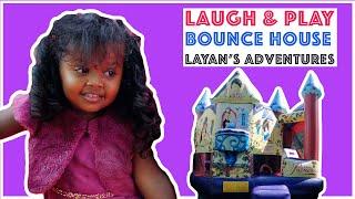 Kids Bounce House Giant Inflatable House and Slide with Layan | For Kids