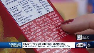 Healthy food choices: Examining online and social media information