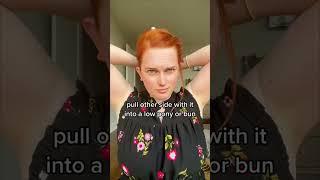 How to do a French Twist - or Fake French Braid, Easy Updo