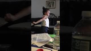 Haitian/Filipino Kid Working Out Cardio