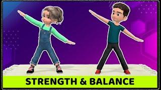 10 EASY CORE EXERCISES FOR KIDS: STRENGTH & BALANCE