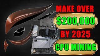 ALL IN RAPTOREUM!! | Make Over $200k In 2 Years CPU Mining