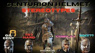 CENTURION HELMET STEREOTYPES