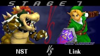 Classic Mode (Very Hard), Bowser :: Super Smash Bros. Melee (Nintendo GameCube )