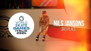 Nils Jansons  Runs (3rd place) - Worldskate Championships ROME 2024