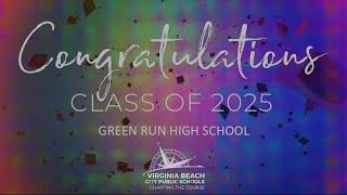 Green Run HS Graduation - Class of 2025