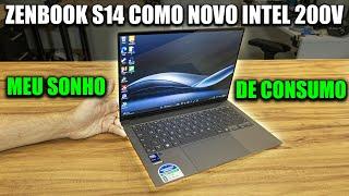 ZENBOOK S14 COM NOVO INTEL CORE ULTRA 7 258V, RODA CYBERPUNK NO VÍDEO INTEGRADO