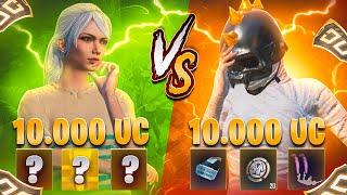 Где Повезет Больше? 10.000 UC На Новом Аккаунте vs Донатном!