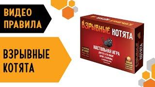 Взрывные котята — правила настольной игры 