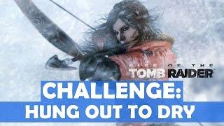 Rise of the Tomb Raider - Hung Out to Dry Challenge Walkthrough (6 Snared Rabbits Cut Down)