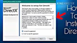 How to install DirectX 9,10,11,12 In windows XP,7,8,8.1,10 Step By Step By Technical Zone