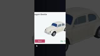 Volkswagen Beetle! #roblox #cdid #volkswagen #beetle