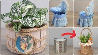 Incredibly beautiful ideas from tin cans with your own hands