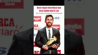 Three in a row#messi #messigoldenboot #goldenboot #messigoals #messifans #trendingréels #barçafans