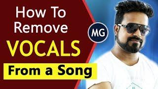 How to make Karaoke || How to Remove Vocals from a Song using Audacity || Musical Guruji