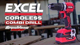 The Brand New Excel 18V Brushless Combi Drill!