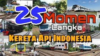 25 Momen Langka dan Unik Kereta Api Indonesia 2019