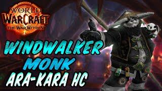 WindWalker Monk dps  -  TheWar Within - POV  - Heroic Ara-kara City of echoe's   -  #Tww #windwalker