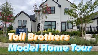 Toll Brothers Model Home Tour in Prosper Texas