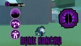 Rune Konchu Showcase!!!! Shindo Life