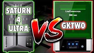 Elegoo Saturn 4 Vs Uniformation GK Two (Two) - The 10" Printer SHOWDOWN