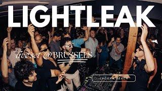 LIGHTLEAK @ BRUSSELS | Live DJ Set | Underground Minimal Deep Tech House