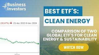 Sustainable ETFs: iShares Global Clean Energy ETF vs. Invesco Clean Energy ETF #etf #sustainability