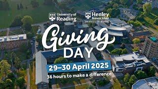 University of Reading Giving Day 2025
