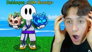 20M BOUNTY grace a ces FRUITS ?! blox fruits